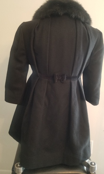 Rothchild Toddler Girls Wool Dress Winter Coat - Picture 3 of 7